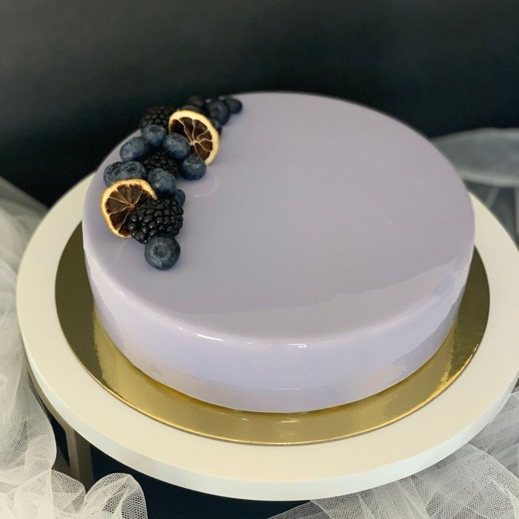 EGGLESS Blueberry Flavour Cake - Cake Connection| Online Cake | Fruits |  Flowers and gifts delivery